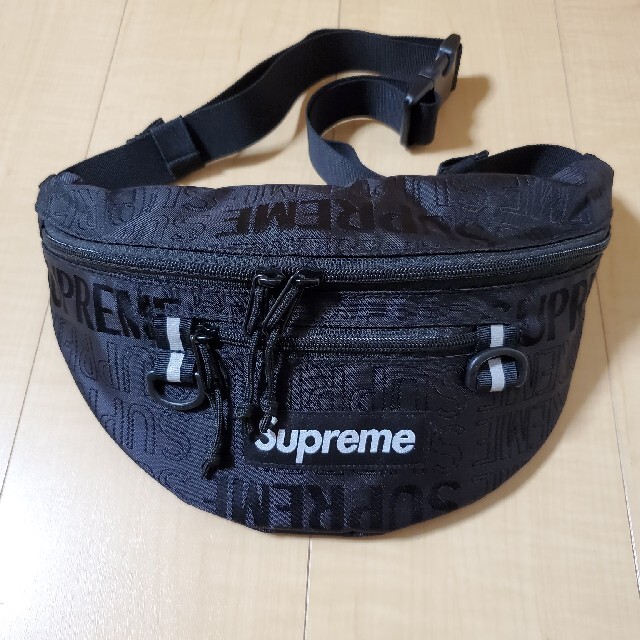 Supreme 19ss ウエストバッグ ブラック