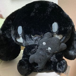 サンリオ(サンリオ)のシナモロール　わくわくブラックフライデーくまだっこBIGぬいぐるみ(ぬいぐるみ)