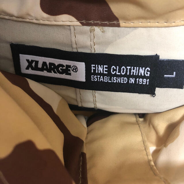 XLARGE(エクストララージ)のXLARGE ナイロンジャケット　サンプル品　Lサイズ メンズのジャケット/アウター(ナイロンジャケット)の商品写真