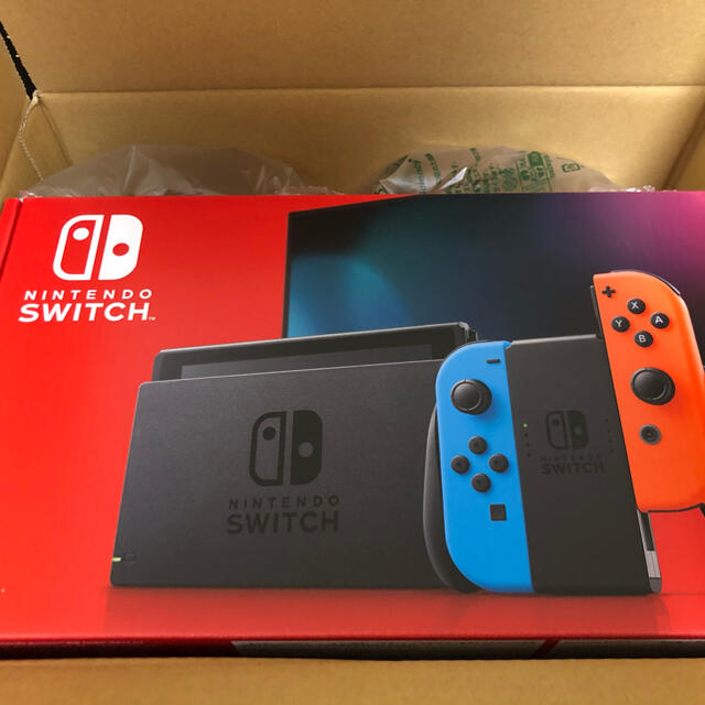 任天堂switchネオンブルーレッド新品未開封