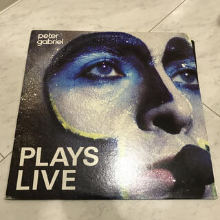 peter gabriel / plays live レコード　アナログ　LP(ポップス/ロック(洋楽))