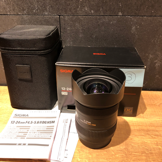 SIGMA(シグマ)のSIGMA 12-24F4.5-5.6 2 DG HSM/C③ スマホ/家電/カメラのカメラ(レンズ(ズーム))の商品写真