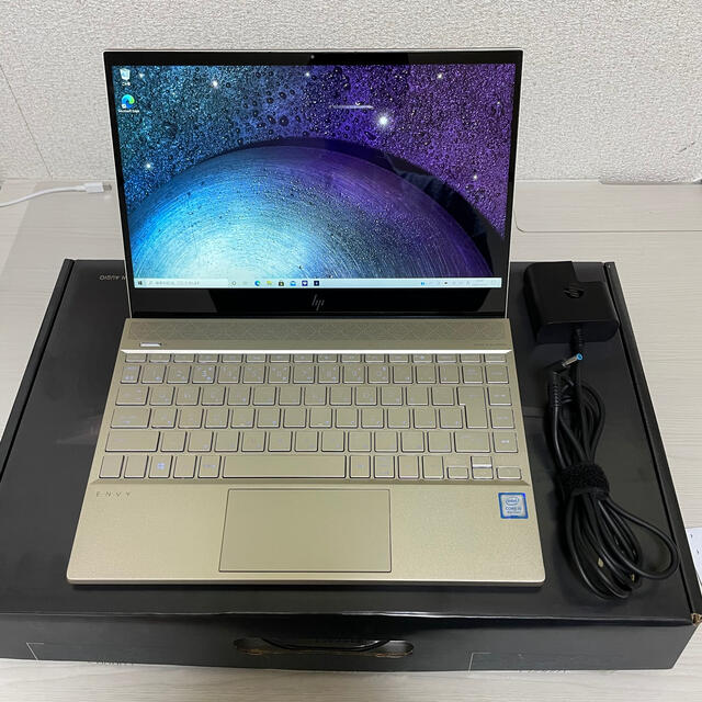 美品】HP ENVY 13, Core i5, 256GB, タッチパネル 美品】HP ENVY 13, Core i5, 256GB, タッチパネル