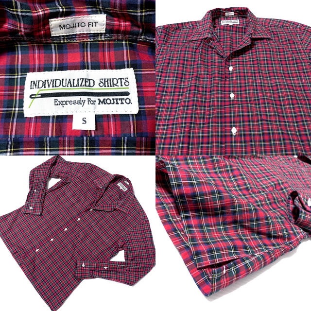 INDIVIDUALIZED SHIRTS(インディヴィジュアライズドシャツ)の◆美品◆INDIVIDUALIZED SHIRTS×MOJITO◆アメリカ製 メンズのトップス(シャツ)の商品写真