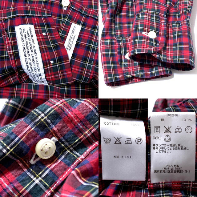 INDIVIDUALIZED SHIRTS(インディヴィジュアライズドシャツ)の◆美品◆INDIVIDUALIZED SHIRTS×MOJITO◆アメリカ製 メンズのトップス(シャツ)の商品写真