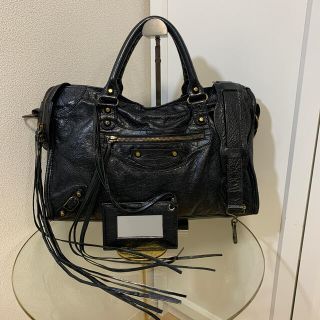 バレンシアガバッグ(BALENCIAGA BAG)のバレンシアガ バッグ黒ブラックシティー(ハンドバッグ)