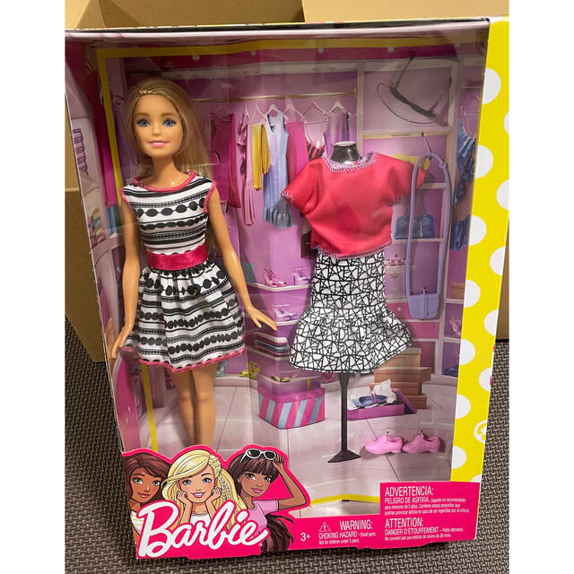 Barbie(バービー)のBarbie バービー人形　着せ替えセット キッズ/ベビー/マタニティのおもちゃ(ぬいぐるみ/人形)の商品写真