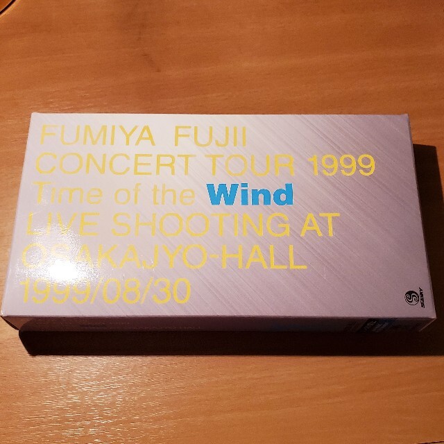 2022SUMMER/AUTUMN新作 藤井フミヤ 1999 Time of the Wind ビデオ 通販 藤井フミヤさん ビデオテープ