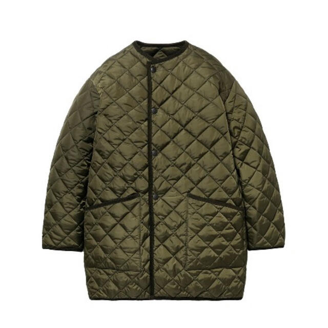 QUILTED NO COLLAR COAT / Barbourノーカラージャケット