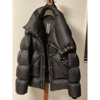 リックオウエンス(Rick Owens)のリックオウエンス Rick Owens ダウンジャケット 46 黒 新品(ダウンジャケット)