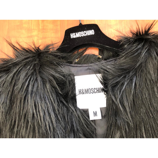 MOSCHINO H&M コラボ フェイクファーコート www.krzysztofbialy.com