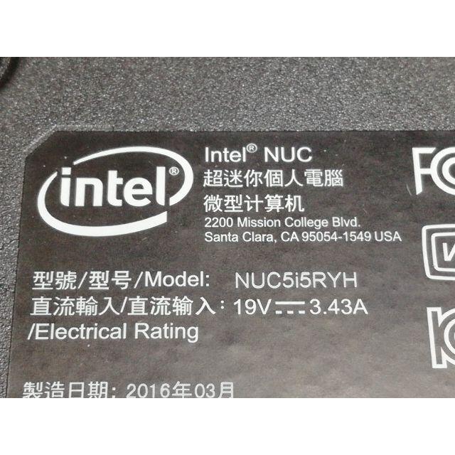 カメラ Intel NUC Core i5 NUC5I5RYH BOXNUC5I5RYHの通販 by ΨYOUTEIΨ's shop｜ラクマ