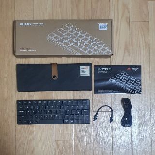 Nuphy Nutype F1 赤軸 英字キーボード(PC周辺機器)