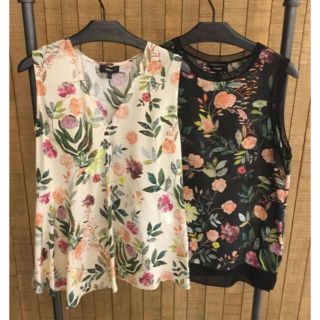 Theory 18SS トロピカルプリントブラウス