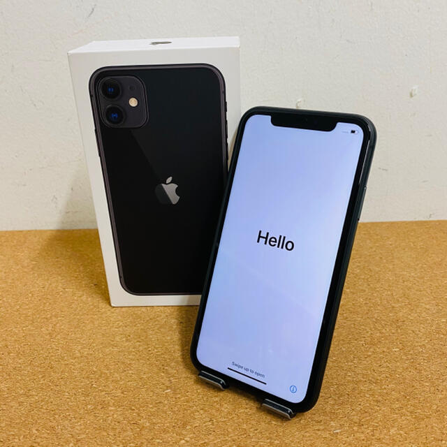 美品 iPhone11 256GB SIMフリー ブラック i0768