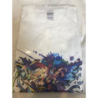 激レア　モンスターストライク　ルシファー　カラーグラフィックTシャツ　ホワイト(Tシャツ/カットソー(半袖/袖なし))