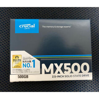 Crucial SSD 500GB CT500MX500SSD1JP (PCパーツ)