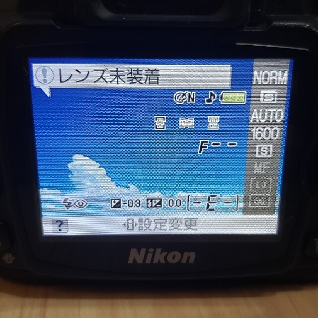 Nikon D40 一眼レフカメラ 3