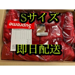 シュプリーム(Supreme)のSupreme North Faux Fur Nuptse Jacket RED(ダウンジャケット)