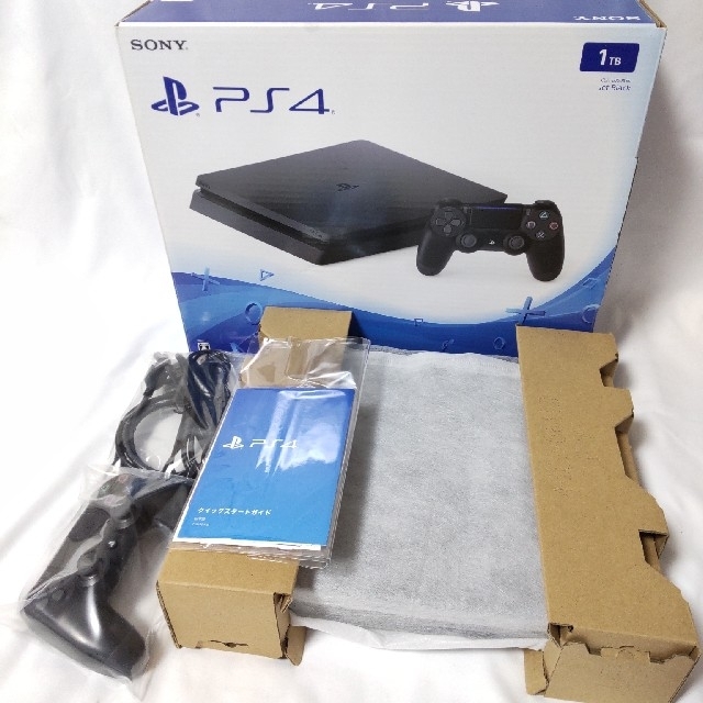 PS4 ジェットブラック 薄型 CUH-2000B 1TB 美品