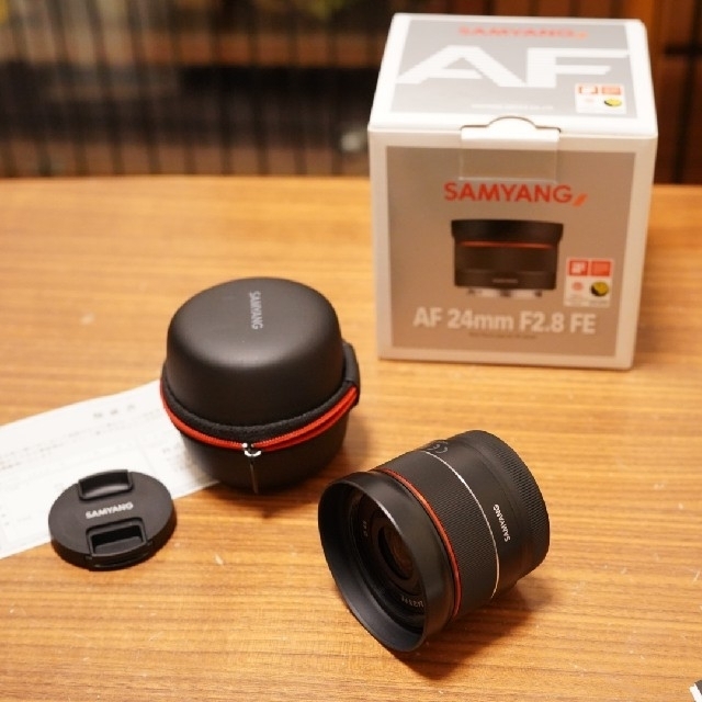 SAMYANG AF 24mm F2.8 FE ソニーマウント フィルター付