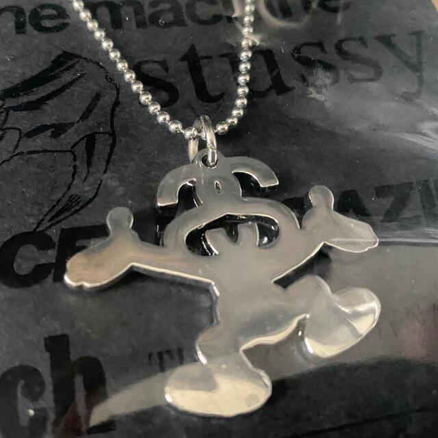 STUSSY(ステューシー)のSTUSSY SS LINK FACE NECKLESS メンズのアクセサリー(ネックレス)の商品写真