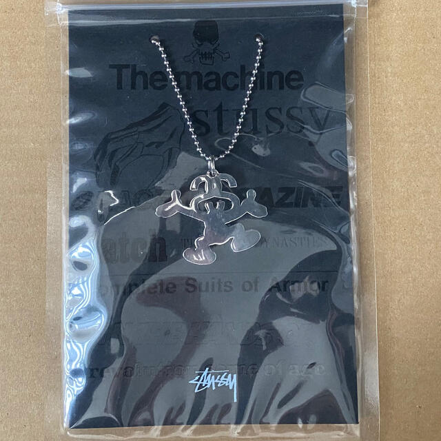 STUSSY - STUSSY SS LINK FACE NECKLESSの通販 by Jet BULL's STUSSY - STUSSY SS LINK FACE NECKLESSの通販 by Jet BULL's