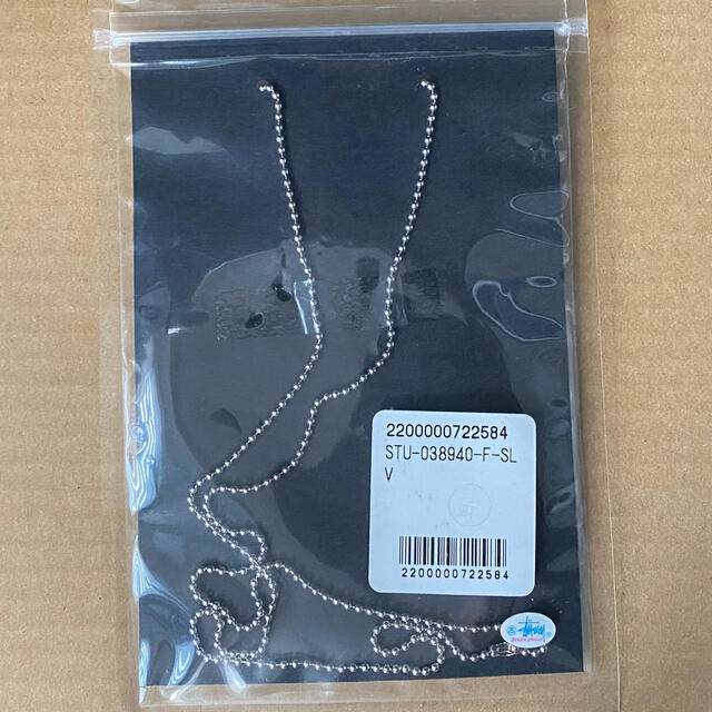 STUSSY(ステューシー)のSTUSSY SS LINK FACE NECKLESS メンズのアクセサリー(ネックレス)の商品写真