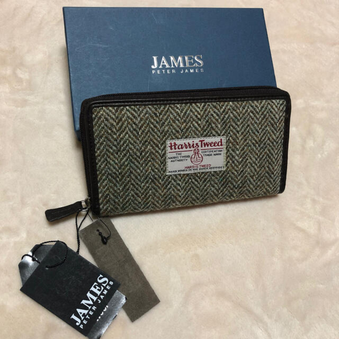 James(ジェームス)のハリツイード　長財布 メンズのファッション小物(長財布)の商品写真