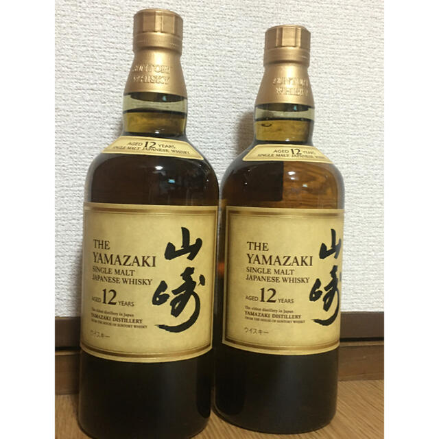 サントリーウイスキー 山崎12年 700ml 新品2本セット 箱無し 新品超