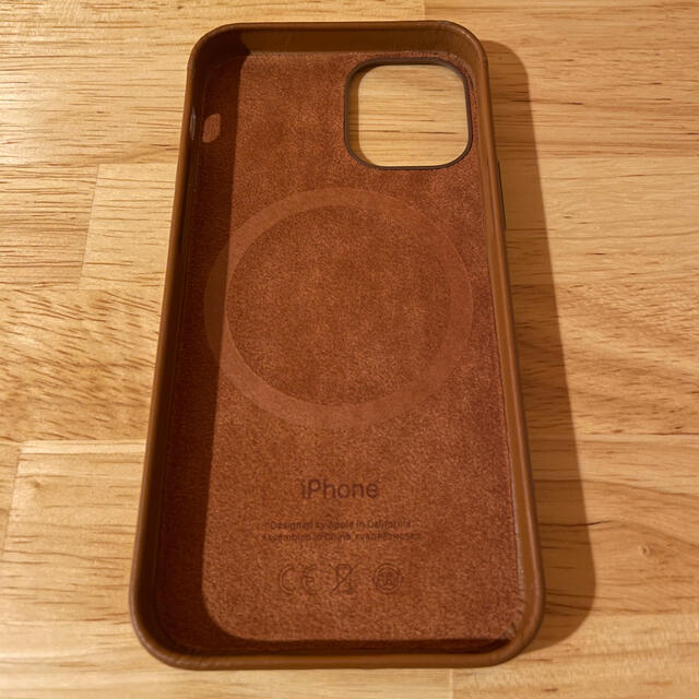 Apple(アップル)のiPhone 12 mini Leather Case MagSafe スマホ/家電/カメラのスマホアクセサリー(iPhoneケース)の商品写真