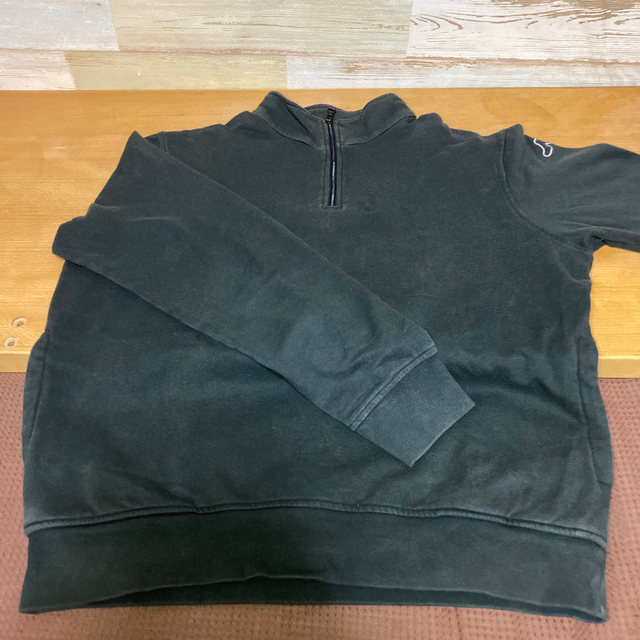 Kappa(カッパ)のKappa ハーフジップトレーナー　パープルロゴ　レア！XL  メンズのトップス(スウェット)の商品写真