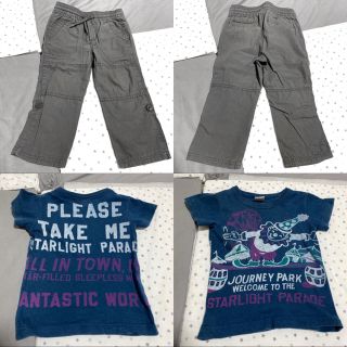 ベビーギャップ(babyGAP)の[衣類]baby GAP◆2wayズボン＆Tシャツ 90cm(パンツ/スパッツ)