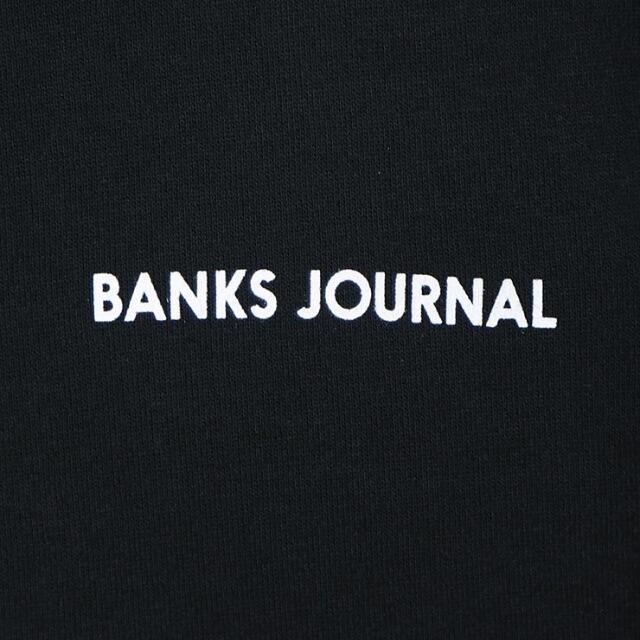 BANKS バンクス LABEL HOOD GRAPHIC FLEECE メンズのトップス(パーカー)の商品写真