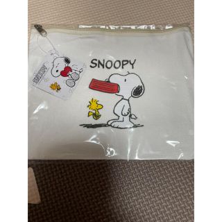 新品未開封　スヌーピー　SNOOPY ポーチ　コットンポーチ(ポーチ)