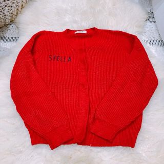 シンゾーン(Shinzone)のMULLER RED cardigan(カーディガン)