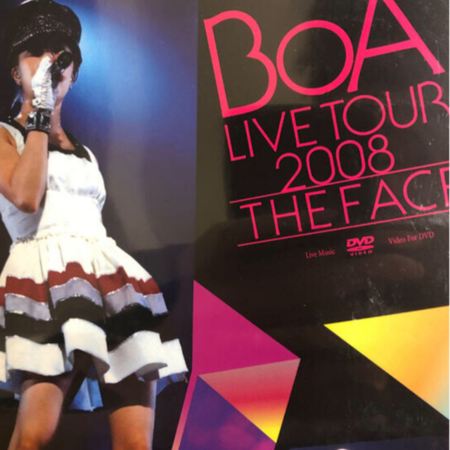 BoA　LIVE　TOUR　2008-THE　FACE- DVD エンタメ/ホビーのDVD/ブルーレイ(ミュージック)の商品写真