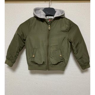 エイチアンドエム(H&M)の【H&Mエイチ&エム】フード付きMA-1 ブルゾン ジャケット(ジャケット/上着)