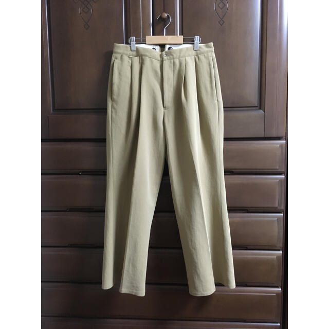 COMOLI - maatee&sons 2TUCK WORK TROUSERS WIDEの通販 by テンテン's