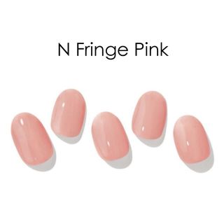 新品未使用 ohora オホーラ ジェルネイルシール N Fringe Pink(ネイル用品)