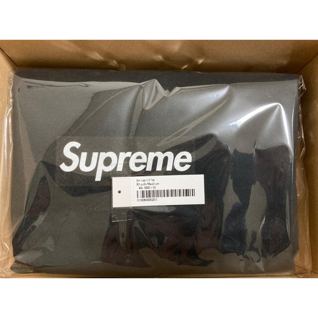 トップスSupreme シュプリーム  box logo tee 黒　ブラック　サイズM