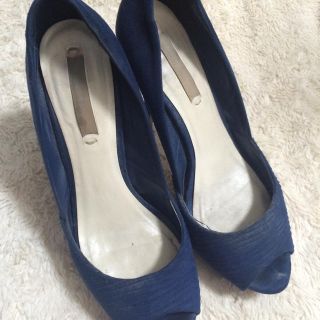 ザラ(ZARA)のZARA オープントゥパンプス(ハイヒール/パンプス)