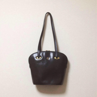 デプト(DEPT)の最終値下 vintage shoulder leather bag black(ショルダーバッグ)
