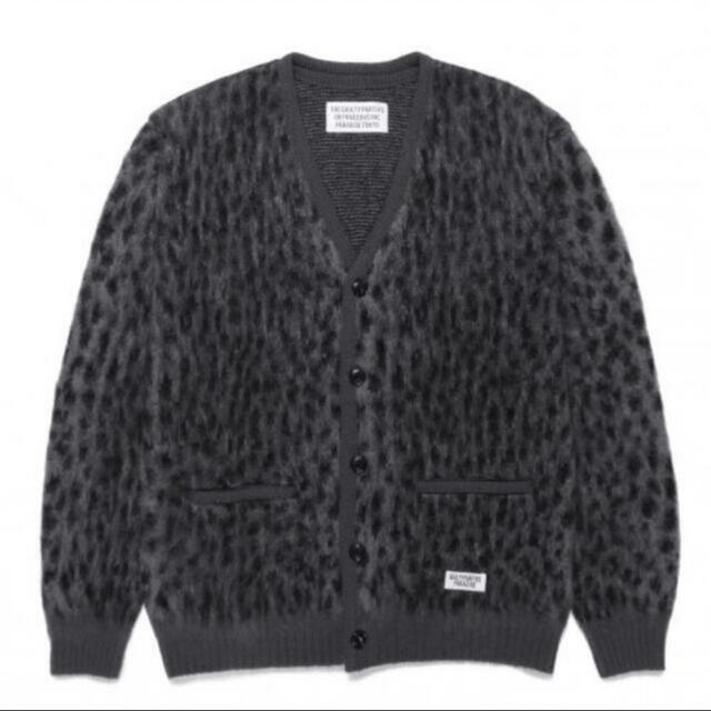 WACKO MARIA ワコマリア LEOPARD MOHAIRCARDIGAN