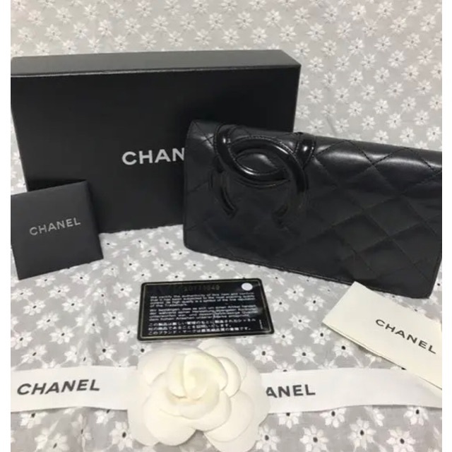 ★美品‼️CHANELシャネル  カンボンライン長財布★CHANEL