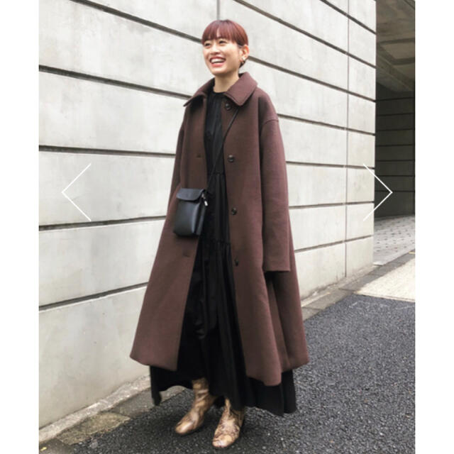 moussy - MOUSSY最新作♡BACK TUCK A LINE CHECK コートブラウン moussy - MOUSSY最新作♡BACK TUCK A LINE CHECK コートブラウン