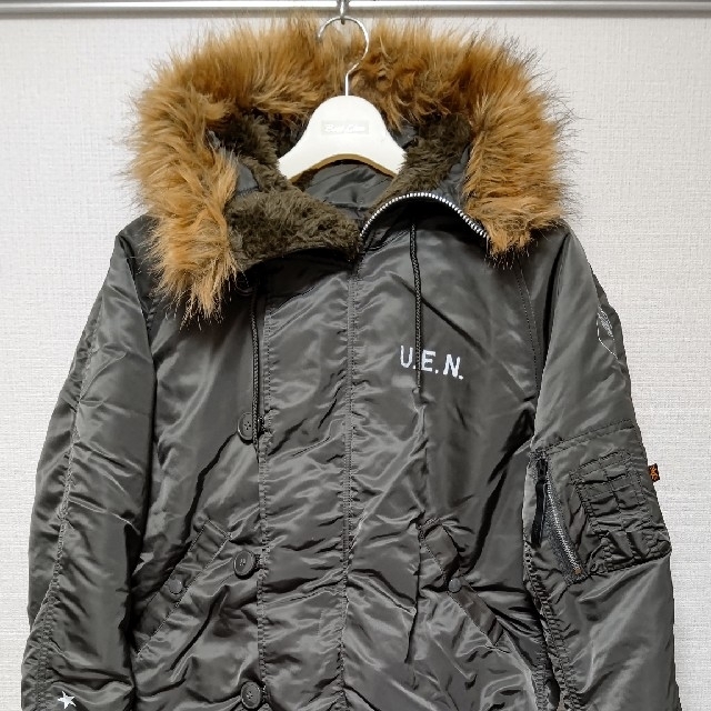 美USED】uniform experiment N-2BJKT カーキXL - フライトジャケット