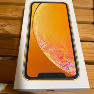 アップル(Apple)のiPhone XR 箱のみ　黄色　64GB(その他)