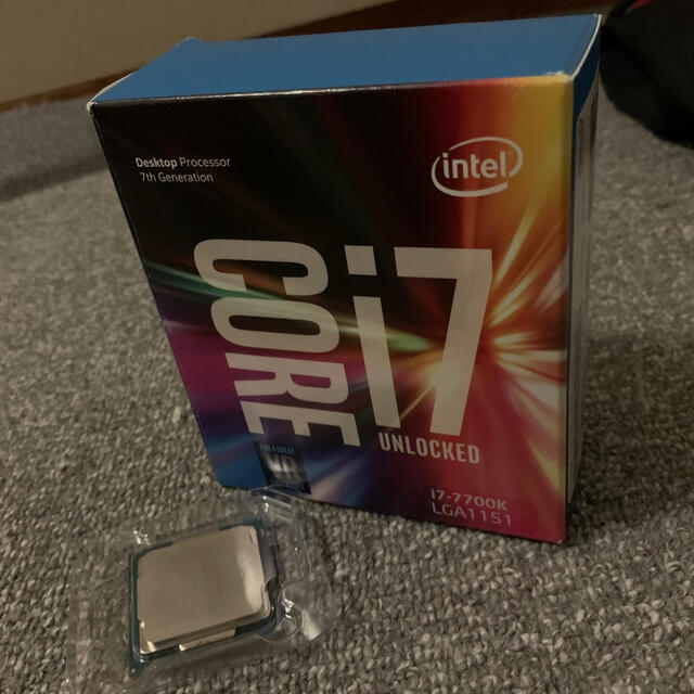 PCパーツcpu i7 7700k