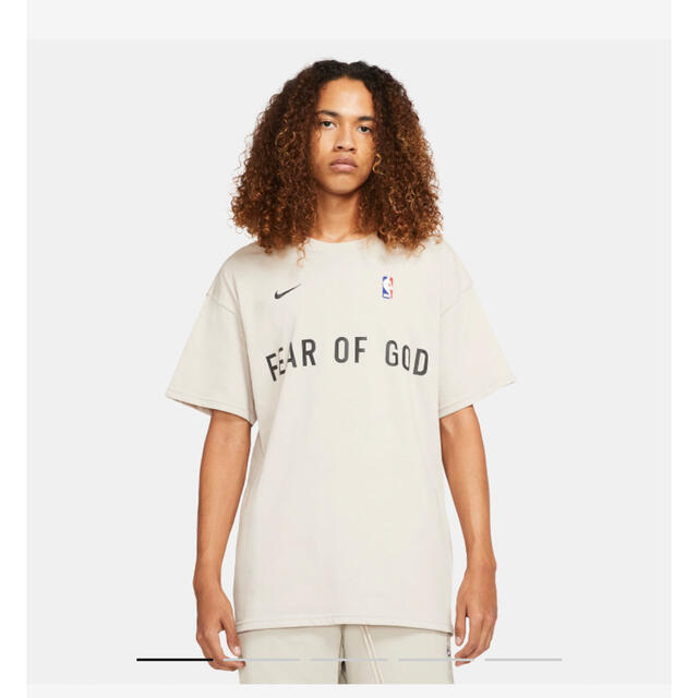 NIKE fear of god ウォームアップ Tシャツ　Lサイズ